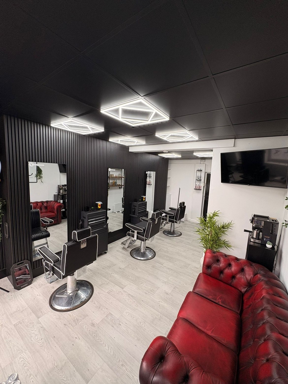 Inside JD&Co Barbershop in Castleford